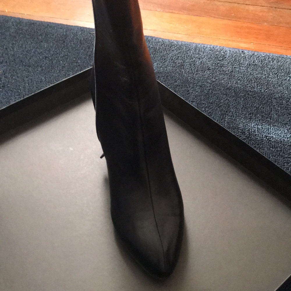 STUNNING Auth. Gucci Stivaletto Tessuto Ankleboots - Picture 8 of 10